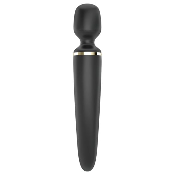 Satisfyer Wand-er Woman - vibrador massageador à prova d'água - preto