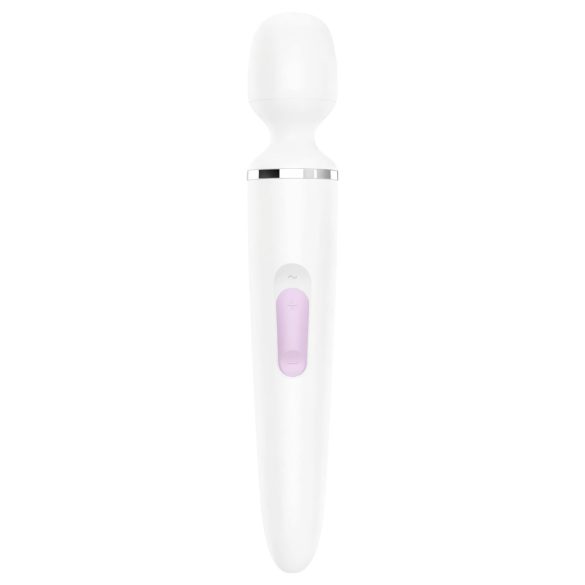 Satisfyer Wand-er Woman - massageador vibratório à prova d’água (branco)