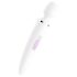 Satisfyer Wand-er Woman - massageador vibratório à prova d’água (branco)