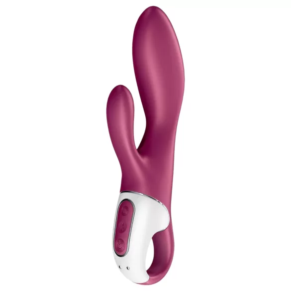 Satisfyer Heated Affair - vibrador clitóris com aquecimento - silicone vermelho