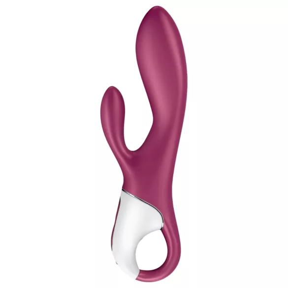 Satisfyer Heated Affair - vibrador clitóris com aquecimento - silicone vermelho