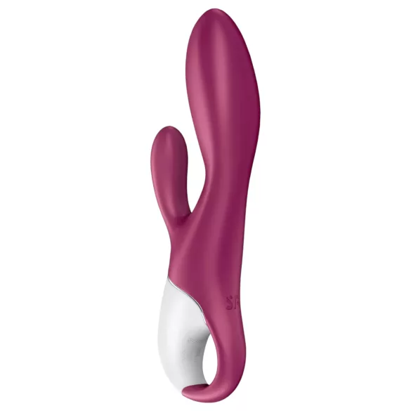 Satisfyer Heated Affair - vibrador clitóris com aquecimento - silicone vermelho