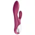 Satisfyer Heated Affair - vibrador clitóris com aquecimento - silicone vermelho
