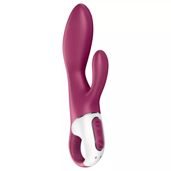 Satisfyer Heated Affair - vibrador clitóris com aquecimento - silicone vermelho
