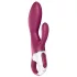 Satisfyer Heated Affair - vibrador clitóris com aquecimento - silicone vermelho