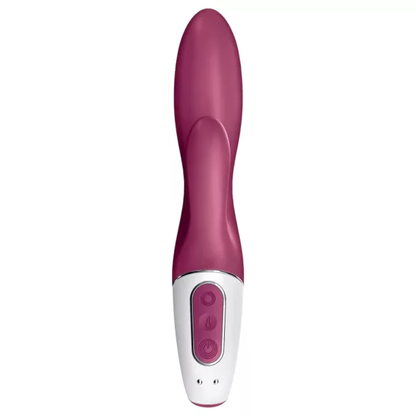 Satisfyer Heated Affair - vibrador clitóris com aquecimento - silicone vermelho