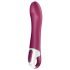 Satisfyer Big Heat - vibrador ponto G aquecido recarregável vermelho