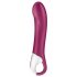 Satisfyer Big Heat - vibrador ponto G aquecido recarregável vermelho
