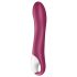 Satisfyer Big Heat - vibrador ponto G aquecido recarregável vermelho