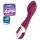Satisfyer Hot Spot - vibrador ponto G com aquecimento recarregável vermelho