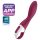 Satisfyer Heated Thrill - vibrador aquecido inteligente - vermelho