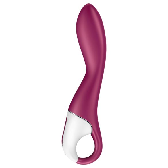 Satisfyer Heated Thrill - vibrador aquecido inteligente - vermelho