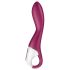 Satisfyer Heated Thrill - vibrador aquecido inteligente - vermelho