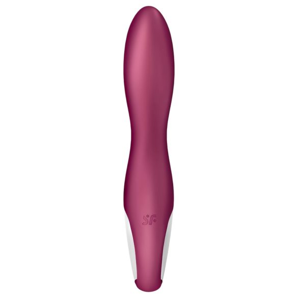 Satisfyer Heated Thrill - vibrador aquecido inteligente - vermelho
