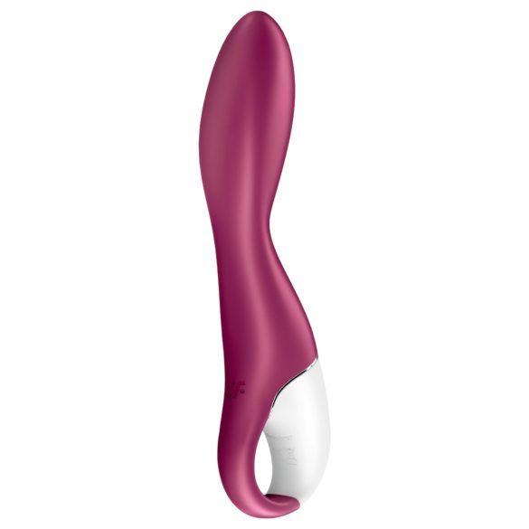 Satisfyer Heated Thrill - vibrador aquecido inteligente - vermelho