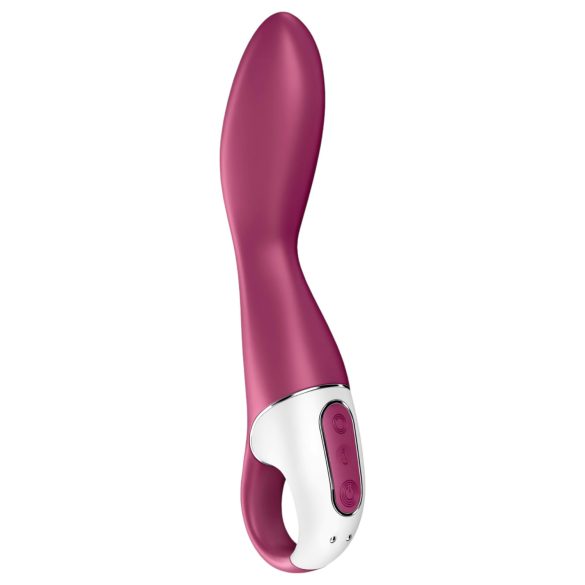 Satisfyer Heated Thrill - vibrador aquecido inteligente - vermelho