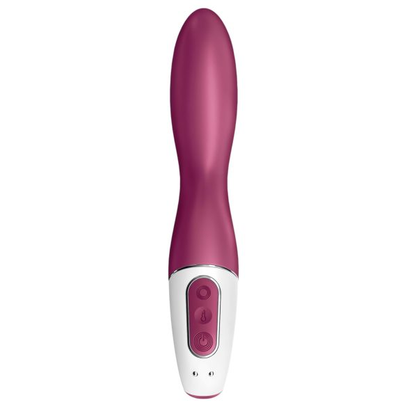 Satisfyer Heated Thrill - vibrador aquecido inteligente - vermelho