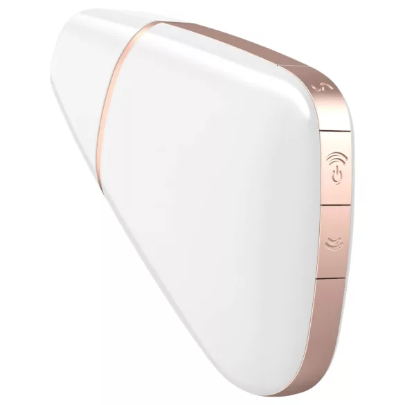 Satisfyer Love Triangle - vibrador clitóris sucção inteligente - branco