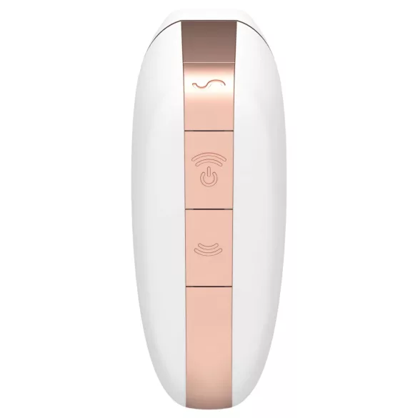Satisfyer Love Triangle - vibrador clitóris sucção inteligente - branco
