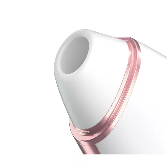 Satisfyer Love Triangle - vibrador clitóris sucção inteligente - branco