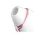 Satisfyer Love Triangle - vibrador clitóris sucção inteligente - branco