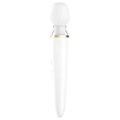   Satisfyer Double Wand-er - vibrador massageador inteligente - branco