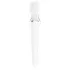 Satisfyer Double Wand-er - Vibrador massageador com controlo por app (branco)