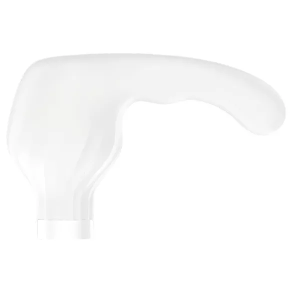 Satisfyer Double Wand-er - Vibrador massageador com controlo por app (branco)