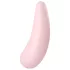 Satisfyer Curvy 2+ - vibrador clitóris sucção app - silicone rosa