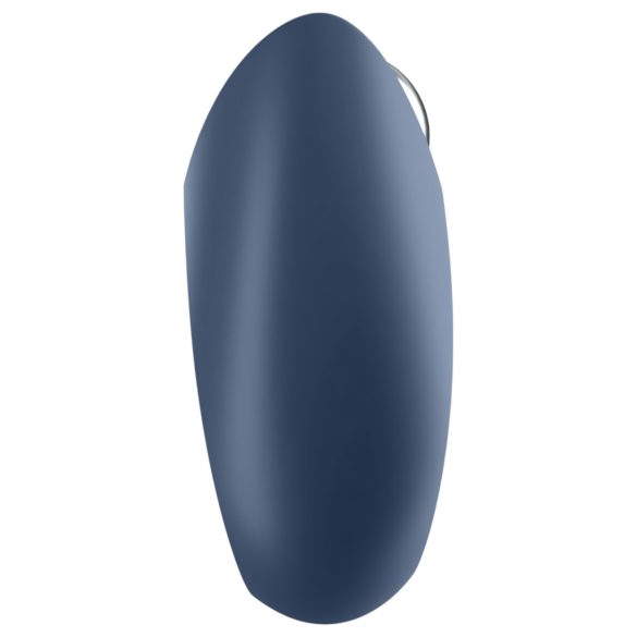 Satisfyer Royal One - anel peniano vibratório inteligente - silicone azul