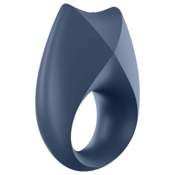 Satisfyer Royal One - anel peniano vibratório inteligente - silicone azul