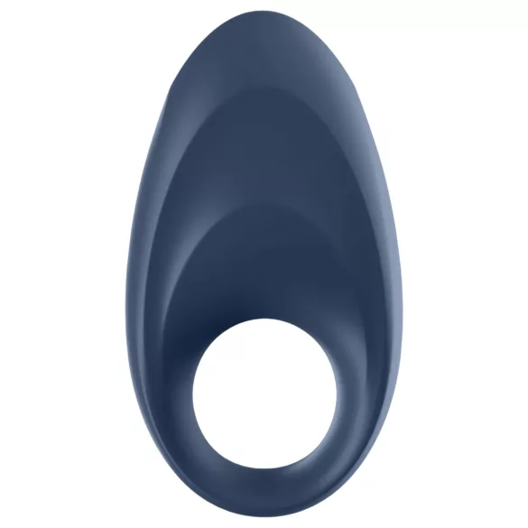 Satisfyer - anel peniano vibratório inteligente - silicone azul