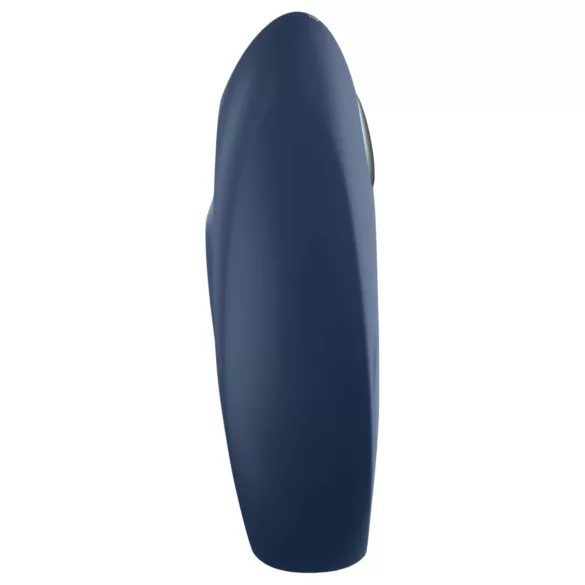 Satisfyer - anel peniano vibratório inteligente - silicone azul
