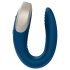 Satisfyer Double Love - vibrador casal com app - silicone azul