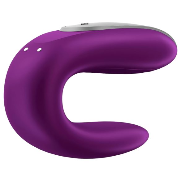 Satisfyer - vibrador casal com controle app - roxo