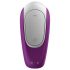 Satisfyer - vibrador casal com controle app - roxo