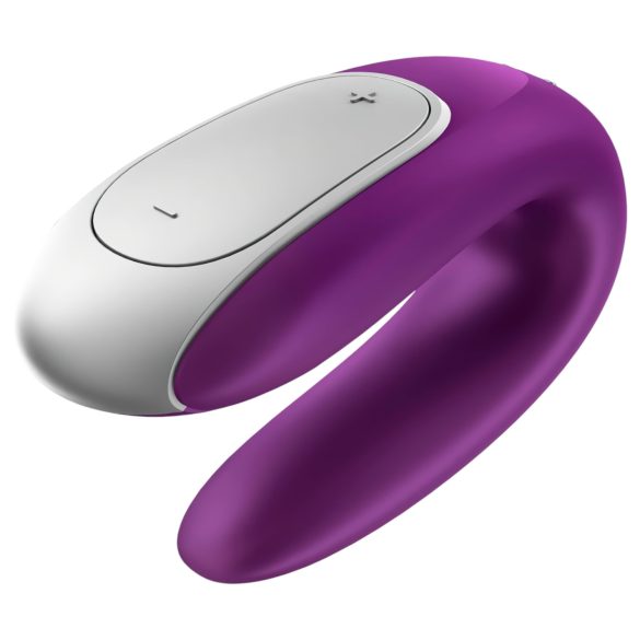 Satisfyer - vibrador casal com controle app - roxo