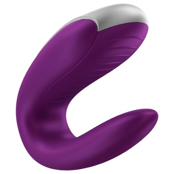 Satisfyer - vibrador casal com controle app - roxo