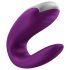 Satisfyer - vibrador casal com controle app - roxo