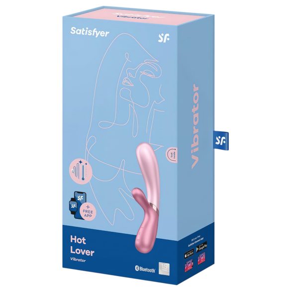 Satisfyer Hot Lover - vibrador inteligente - estimulador clitóris