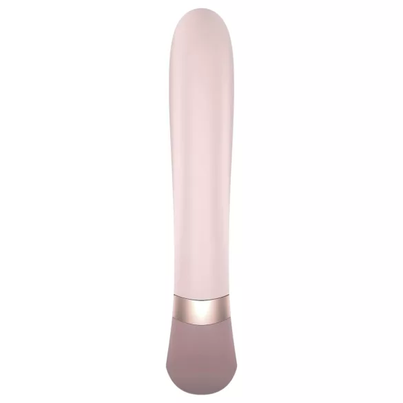 Satisfyer Heat Wave - Vibrador aquecedor com controlo por app (bege)