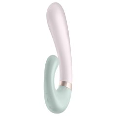   Satisfyer Heat Wave - vibrador com braço aquecedor inteligente - menta
