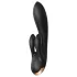 Satisfyer Double Flex - vibrador clitóris com braço flexível - silicone preto