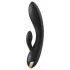 Satisfyer Double Flex - vibrador clitóris com braço flexível - silicone preto