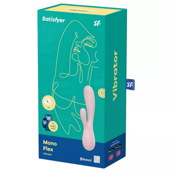 Satisfyer Mono Flex - Vibrador controlado por app (rosa)