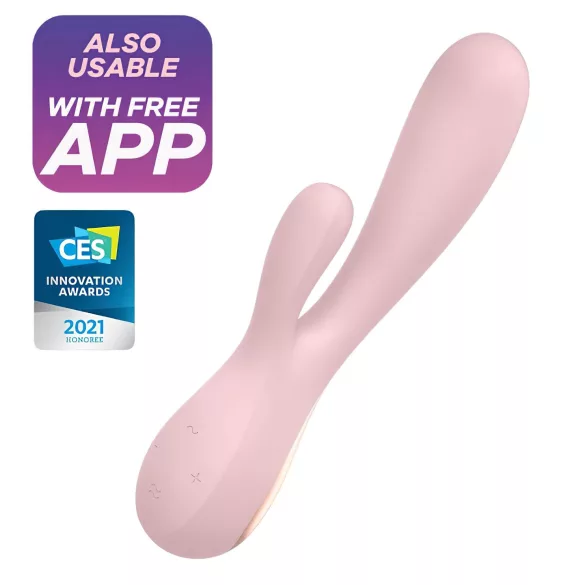 Satisfyer Mono Flex - Vibrador controlado por app (rosa)