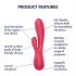 Satisfyer Mono Flex - vibrador clitóris e ponto G recarregável
