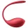 Satisfyer Shiny Petal - vibrador bullet controle remoto - vermelho