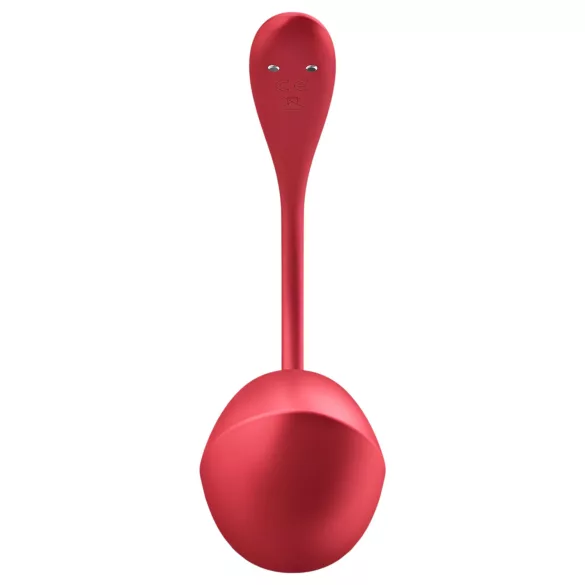 Satisfyer Shiny Petal - vibrador bullet controle remoto - vermelho