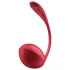 Satisfyer Shiny Petal - vibrador bullet controle remoto - vermelho